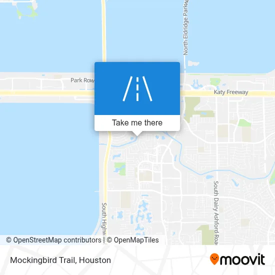 Mockingbird Trail map