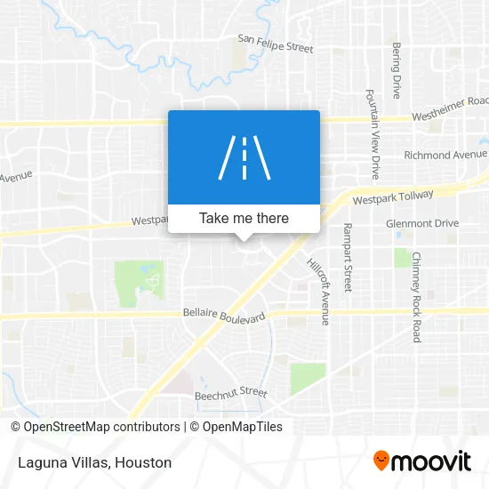 Laguna Villas map