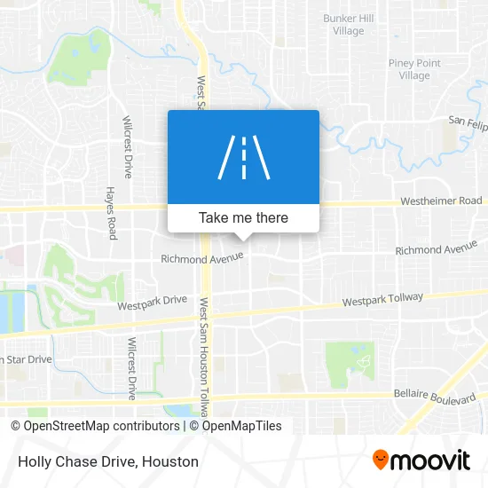 Holly Chase Drive map