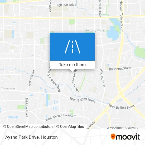 Aysha Park Drive map