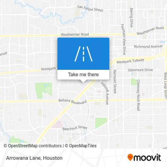 Arrowana Lane map