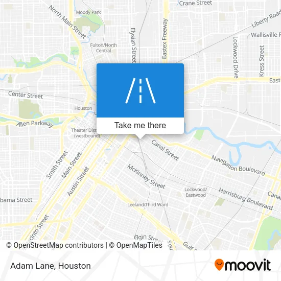 Adam Lane map