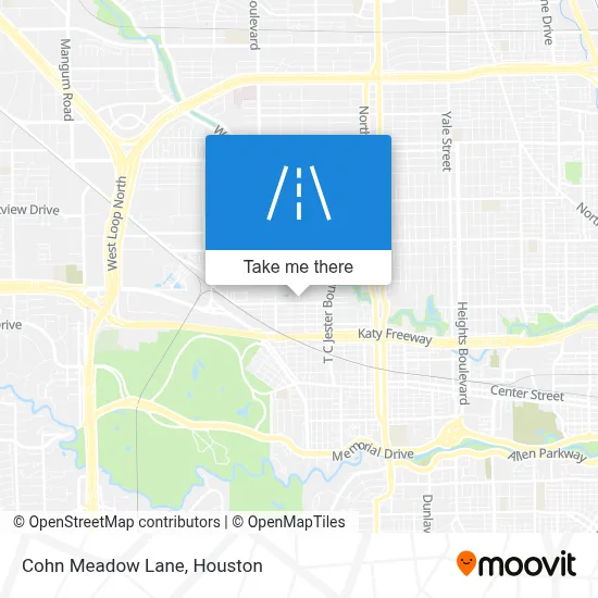 Cohn Meadow Lane map
