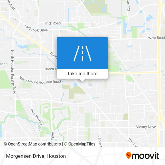 Morgensen Drive map