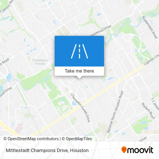 Mittlestadt Champions Drive map