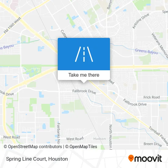 Mapa de Spring Line Court