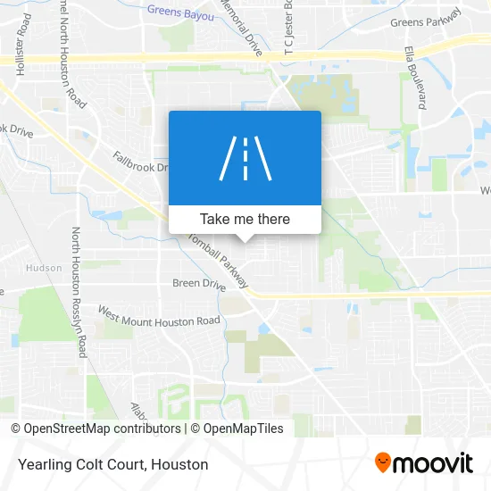 Yearling Colt Court map