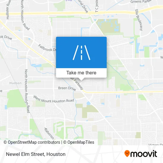 Newel Elm Street map