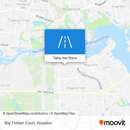 Big Timber Court map
