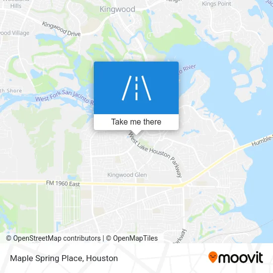 Maple Spring Place map