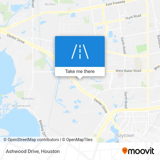 Ashwood Drive map