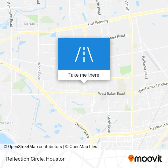 Reflection Circle map