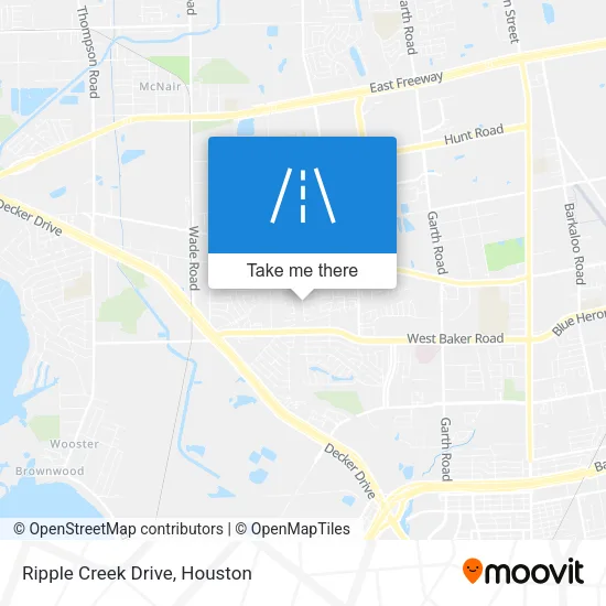 Ripple Creek Drive map