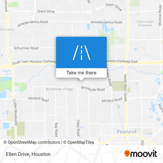 Ellen Drive map