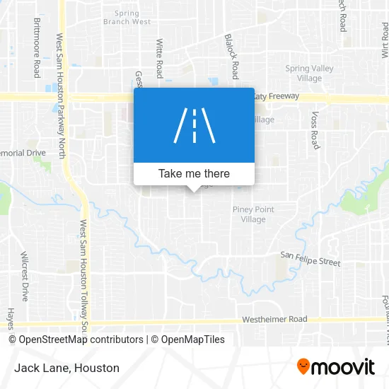 Jack Lane map