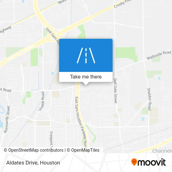 Aldates Drive map