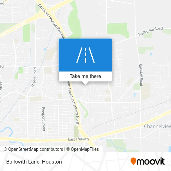 Barkwith Lane map