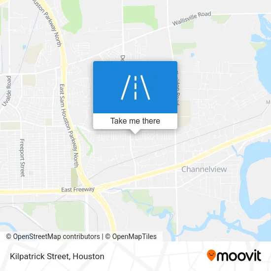 Kilpatrick Street map