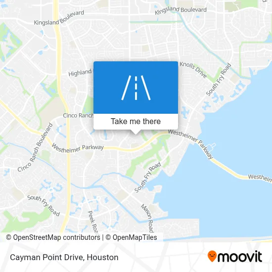 Cayman Point Drive map