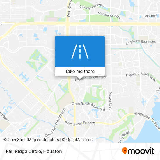 Fall Ridge Circle map