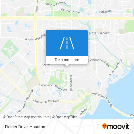 Fielder Drive map