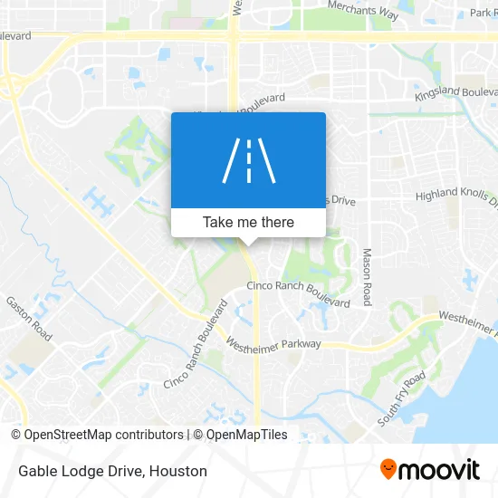 Gable Lodge Drive map
