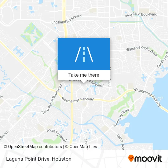 Laguna Point Drive map