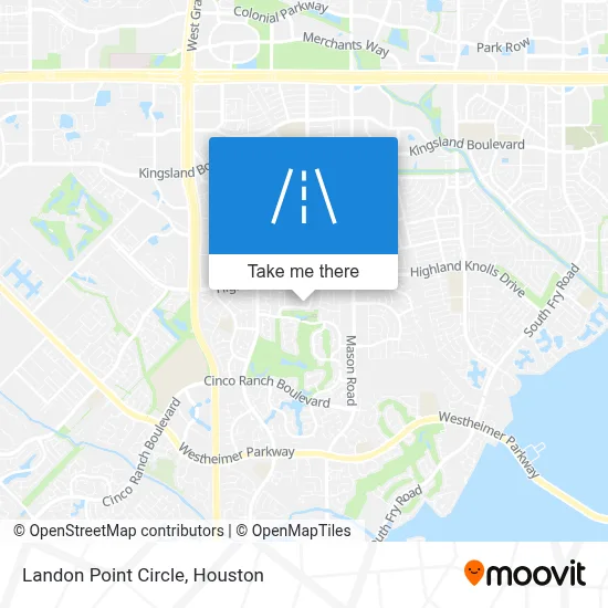 Landon Point Circle map