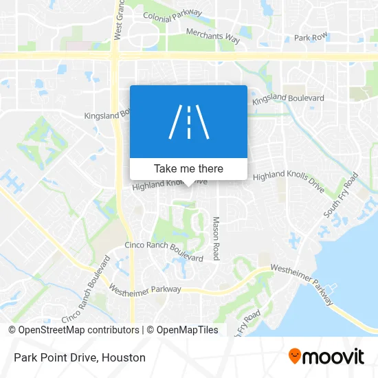 Park Point Drive map