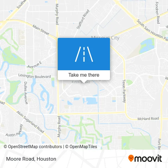 Moore Road map