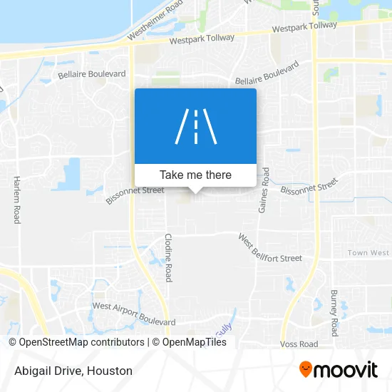 Abigail Drive map