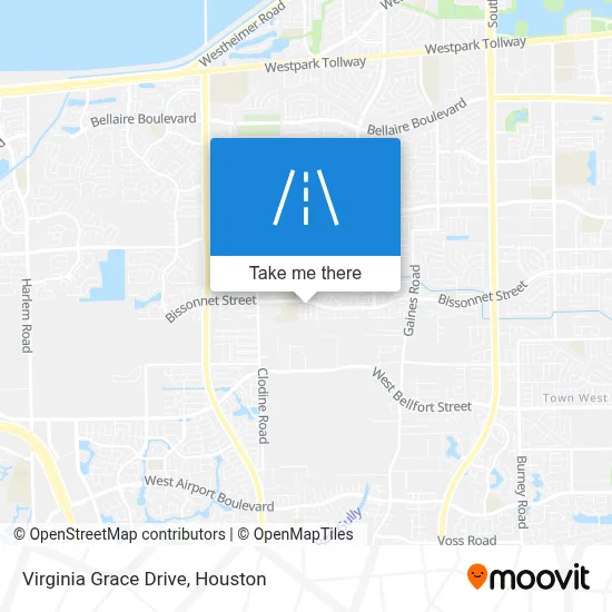 Virginia Grace Drive map