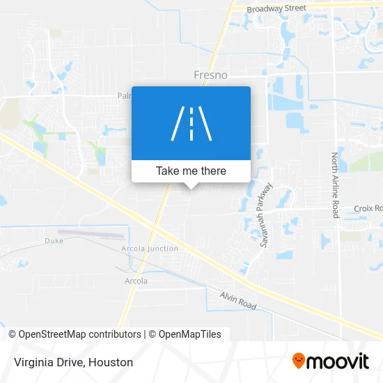 Virginia Drive map