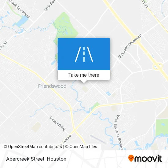 Abercreek Street map