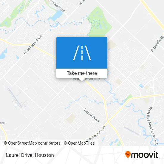 Laurel Drive map