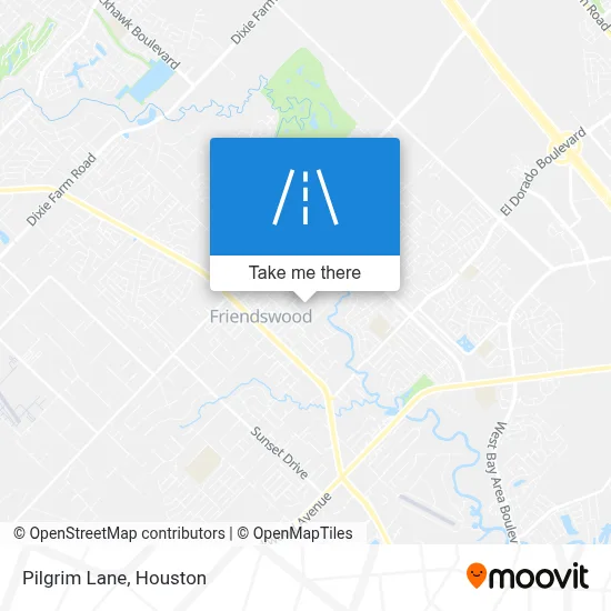 Pilgrim Lane map