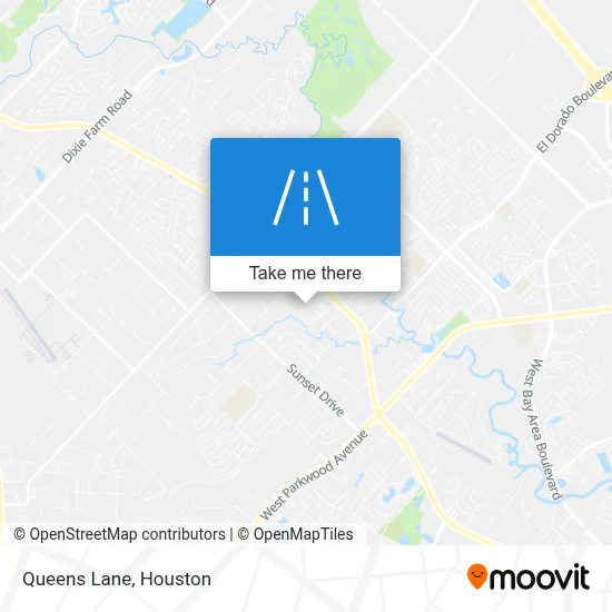 Queens Lane map