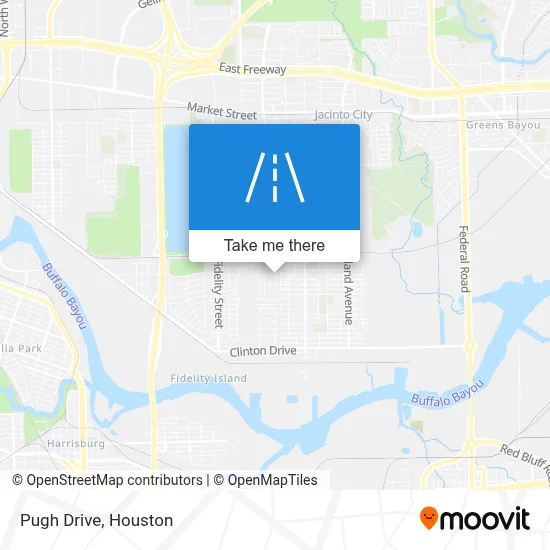 Pugh Drive map