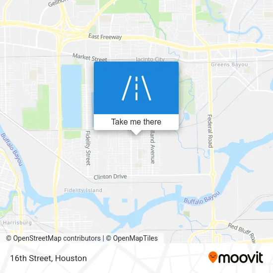 16th Street map