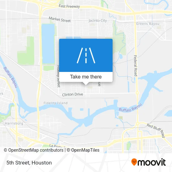 5th Street map
