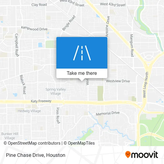 Pine Chase Drive map