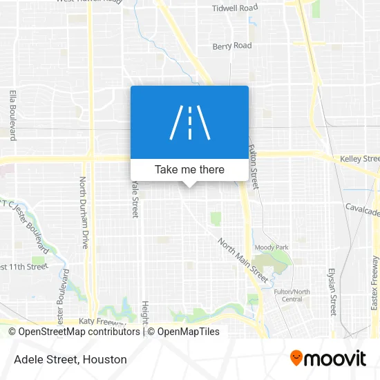 Adele Street map