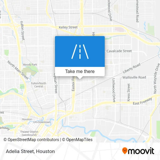 Adelia Street map
