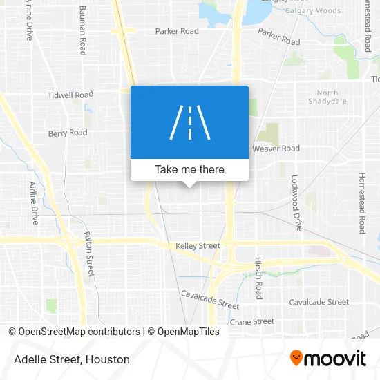 Adelle Street map