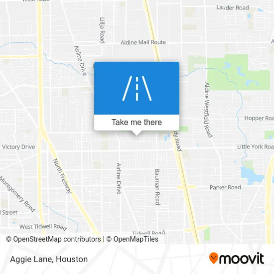 Aggie Lane map