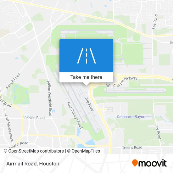 Airmail Road map