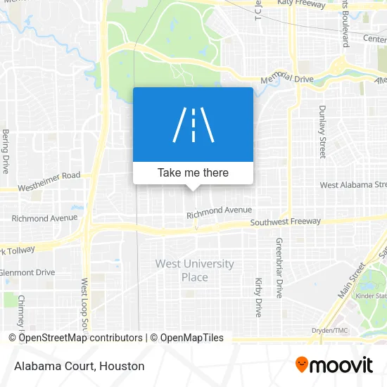 Alabama Court map