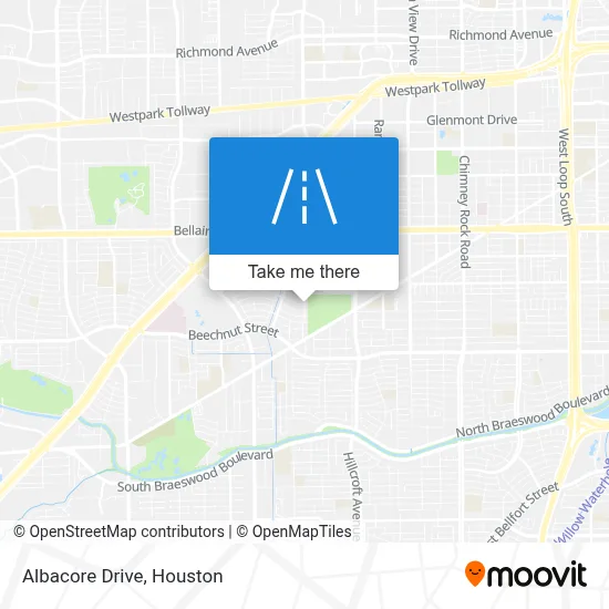 Albacore Drive map