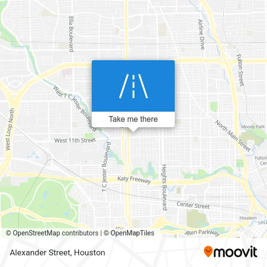 Alexander Street map