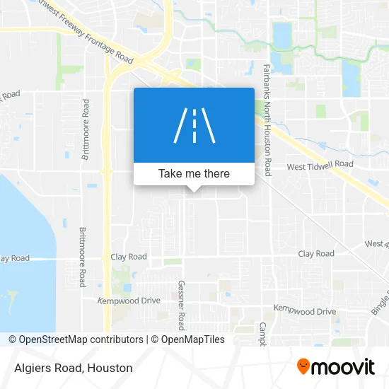 Algiers Road map